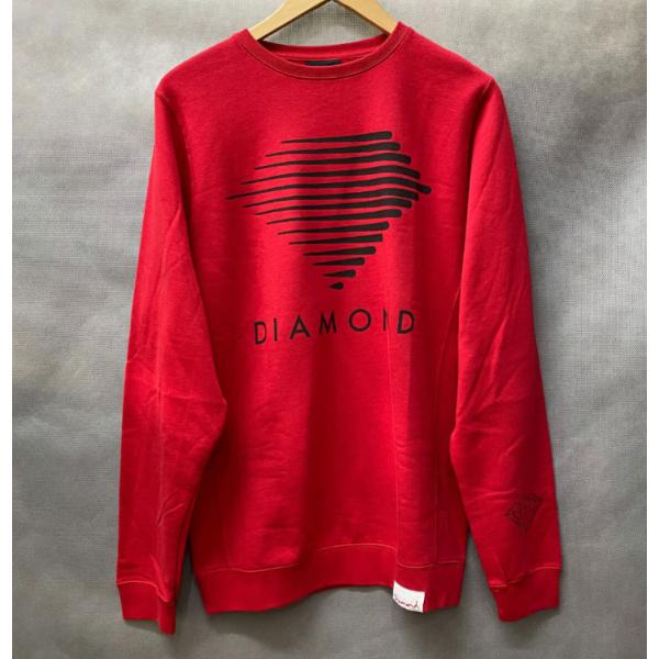 Diamond Supply ダイヤモンドサプライ WESTWIND クルーネック スウェット ベー...