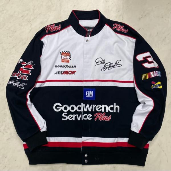 全米最強 NASCAR ナスカー JHデザイン Goodwrench レーシングジャケット デイル ...