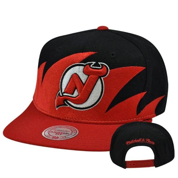 Mitchell&amp;Ness NHL ニュージャージー デビルズ Devils スナップバックキャップ...
