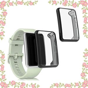 kwmobile 対応: Huawei Watch Fit 用 2x プロテクター ケース - TPU シリコン製 ボディ カバー セット