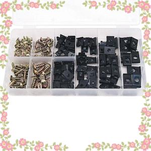 (STRAIGHT/ストレート) U字クリップスクリューセット170ピース