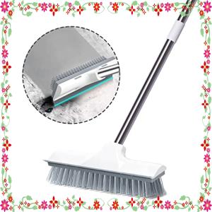 デッキブラシ ベランダ掃除用ブラシ ウォータースクレーパー