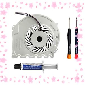 ElecGear PS4 Slim CUH-2xxx交換用内部冷却ファン プレイステーション4 CPUヒートシンククーラー PlayStation 4 サーマル