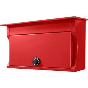 カバポスト ダイヤル 郵便ポスト 毎日の鍵が面倒な方にオススメ A4対応 壁掛け ダイヤル式