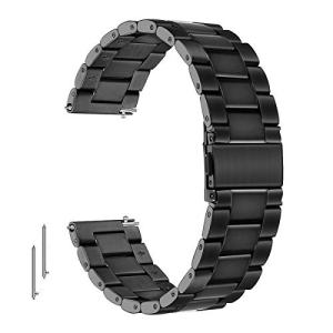 Amazfit スマートウォッチ 20mm用 22mm用 ステンレス 替えベルト 腕時計 交換 付け替えベルト バンド ベルト 替えベルト 頑丈 丈夫