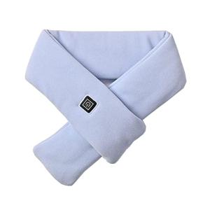 HelloGO ヒーターマフラー 電熱マフラー 防寒 保暖 洗える 加熱ネックウォーマー 3段階温度調節 USB充電式加熱スカーフ ホットマフラー 電