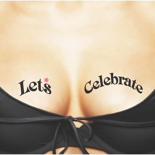 LA直輸入♪ta-ta-too's　TATTOOタトゥーシール2枚セット【LET'S CELEBRA...