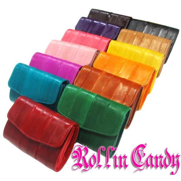 遂に再入荷! うなぎの本革 高級 イールスキン小銭入れ/コインケース  ウォレット 財布 うなぎの皮...