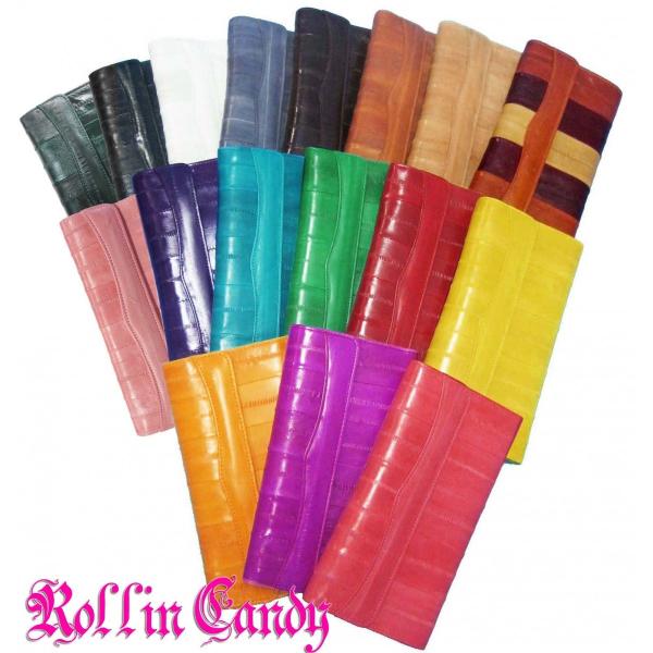 うなぎの本革 高級 イールスキン長財布/ ロングウォレットうなぎの皮 レザー ウ ナギ お財布 男女...