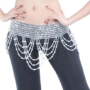 ダンス衣装・ステージ衣装に☆ビーズフリンジ ヒ...の詳細画像2