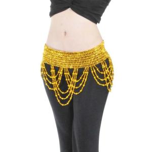 ダンス衣装・ステージ衣装に☆ビーズフリンジ ヒ...の詳細画像3