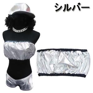 ダンス衣装・ステージ衣装に!メタリック 黒パイ...の詳細画像5