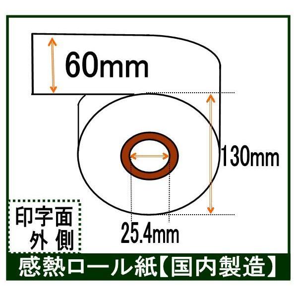 卓上式小型自動 券売機 食券 ロール紙 感熱紙 サーマルロール（8巻）60mmX長さ100Ｍ