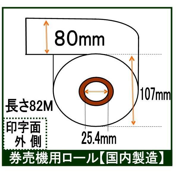 グローリー KM-S100 卓上式小型自動券売機 食券 汎用 ロール紙 感熱紙 サーマルロール 80...