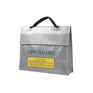 リポバッテリー 用 セーフティバッグ【 シルバー 24×18×6.4cm 】LIPO GUARD ドローン ラジコン バッテリ  【送料無料】mak-d50｜rollupjapan