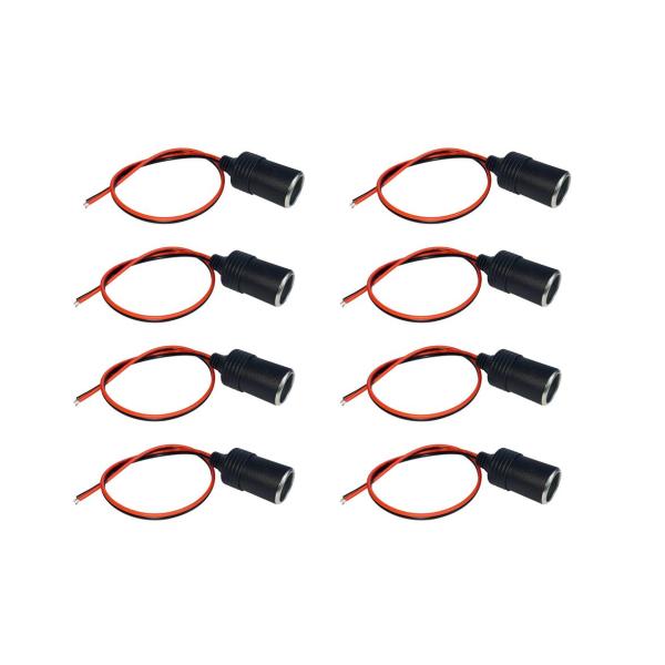 RISACCA シガーソケット 12V-24V 対応 8点セット シガレットライター 電源プラグ 車...
