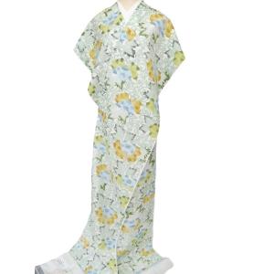 平和屋着物●人間国宝・羽田登喜男 　両面　六通柄袋帯　萬富纐纈　鴛鴦草花文　金糸　正絹　逸品　CABE4594hy 平和屋本店□極上 人間国宝・羽田登喜男 訪問着 鴛鴦 たたき染め 金銀