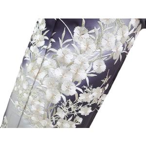 訪問着 手刺繍 正絹 豪華 撫子 菊 フォーマル...の商品画像