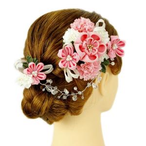 髪飾り 成人式 振袖 袴 ピンク 大人 かんざし 簪 卒業式