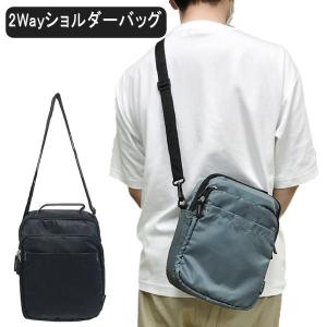 斜め掛けショルダーバッグ 縦型 メンズ B5サイズ 2Way 手提げ付き お出かけミニショルダーバッグ 旅行 通勤 サブバッグ 軽量 シンプル 無地