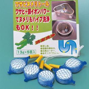 排水除菌洗浄脱臭剤 ワサビヌメリトール 流し台 排水口