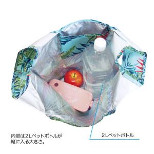エコバッグ 保冷 保温 ハワイアン 南国 総柄...の詳細画像2