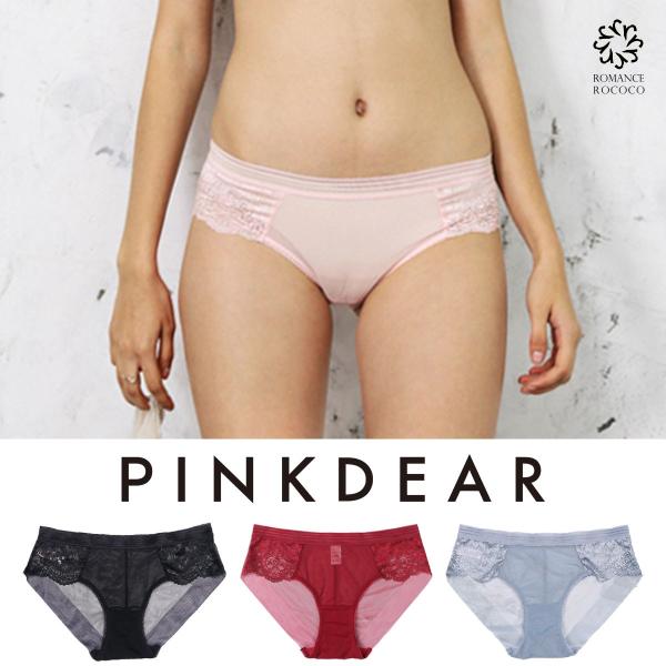 メール便可 ピンクディア PINK DEAR ドーリー メッシュ レース ショーツ デイリー パンツ...
