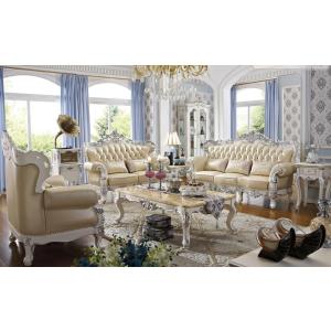 2/25まで最大15％お値引！条件は要問い合わせ！KT-8802SF　彫刻付き本革ソファ3点セット(単品購入も可能)