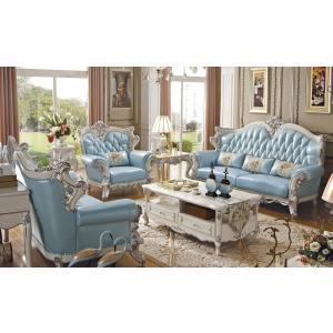 2/25まで最大15％お値引！条件は要問い合わせ！KT-8809SF　彫刻付き本革ソファ3点セット(単品購入も可能)