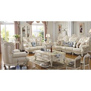 2/25まで最大15％お値引！条件は要問い合わせ！KT-918SF　彫刻付き本革ソファ3点セット(単品購入も可能)