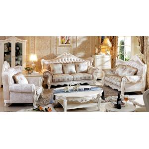 2/25まで最大15％お値引！条件は要問い合わせ！ML-KB646NSF　彫刻付きファブリックソファ3点セット(単品購入も可能)