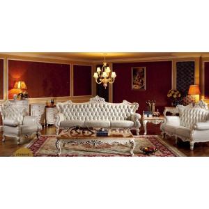 2/25まで最大15％お値引！条件は要問い合わせ！pjf-17b　ロココ調・彫刻付きソファ３点セット