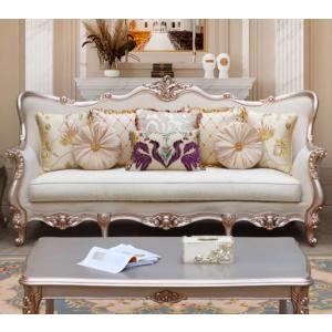 2/25まで最大15％お値引！条件は要問い合わせ！【VY-607】ヨーロピアン・王室・宮殿風3人がけソファ