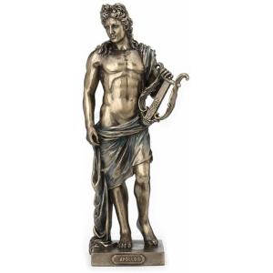 アポロン-光（太陽） 音楽 詩の古代ギリシャ神像 彫刻 彫像/ オリュンポス十二神 ゼウスの息子（輸...