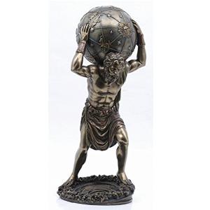 古代ギリシャ神話 時間の神 クロノス 彫刻 彫像 高さ約27cm 古代ギリシャ神話 時間の神 クロノス 彫刻 彫像 高さ約27cm