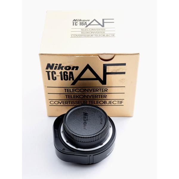 ニコン／Nikon AF TELECONVERTER TC-16A 1.6X 箱付　動作未確認