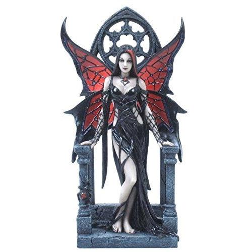 アン・ストークス画 フェアリー（妖精）フィギュア「アラクナファリア」 ゴシック風インテリア置物彫像 ...