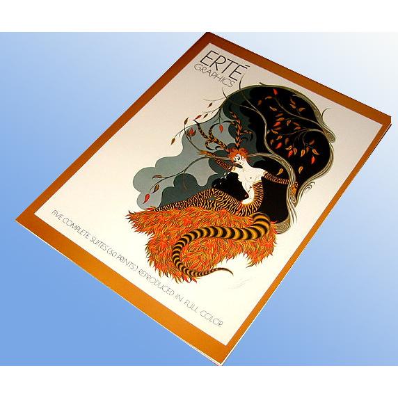 洋書 エルテ画集/ Erte Graphics: Five Complete Suites Repr...