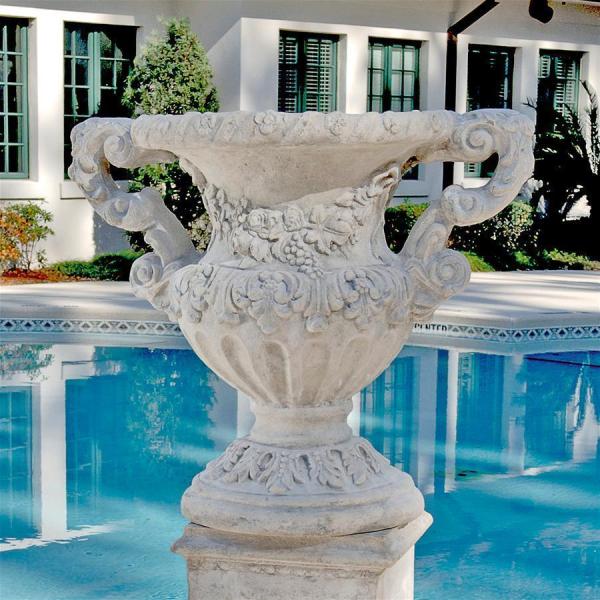 エリゼ宮殿 バロック様式の建築庭園壷 彫像 彫刻/ ガーデン 園芸 花壇 新築（輸入品）