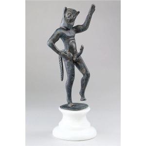 古代ギリシャ神 歴史的な牧神パン（パーン）像彫像 健康の象徴 彫刻/ 記念品 カフェ（輸入品
