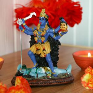 ヒンドゥー教神カーリー マー彫像インド神カリ・...の詳細画像2