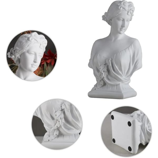 古典的なローマのヴィーナス胸像アフロディーテ女神ギリシャ神話ホーム装飾彫像書斎寝室贈り物プレゼント輸...