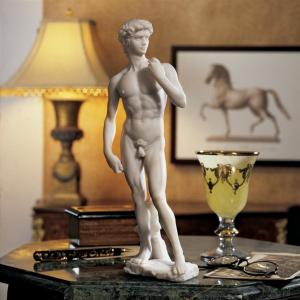 ミケランジェロ作 ダビデ ダヴィデ像 彫像 彫刻置物/アカデミア美術館 ルネサンス ピエタ（輸入品)