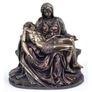 聖家族イエス マリア ヨセフ宗教置物彫像 高さ30cm/ カトリック教会