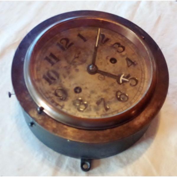 旧日本海軍艦船搭載　船時計（一点物・骨董品）最後の１台