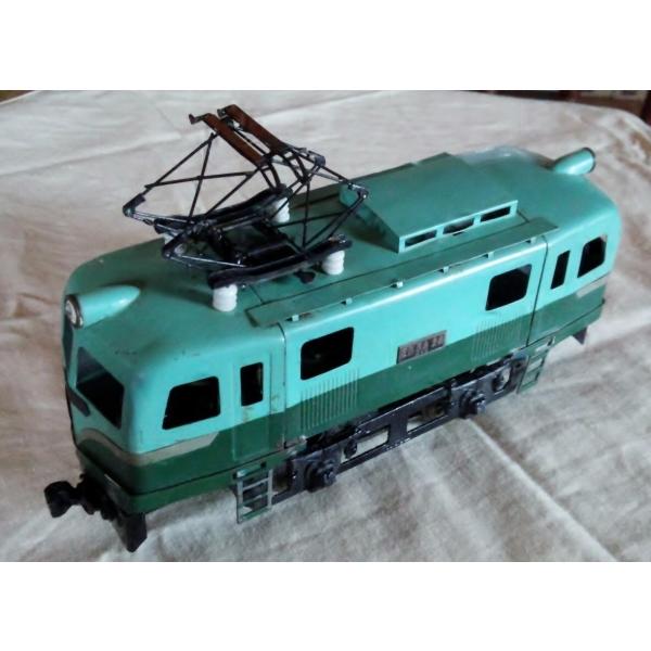 かなり古いOゲージ鉄道機関車模型一式デットストック品（？）（カツミEB5828）昭和33~３５年製）