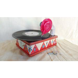 名門 デッカ携帯蓄音機 ジュニアポータブル 中古動作品 : アンティーク