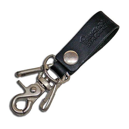 ROMANTIC NEUROSIS Leather Key Chain（キーホルダー）BLACK 黒