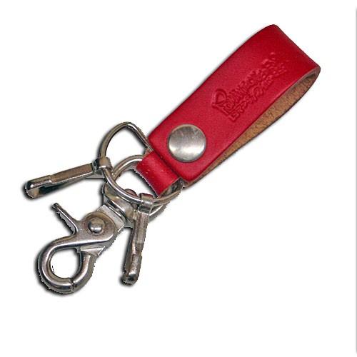ROMANTIC NEUROSIS Leather Key Chain（キーホルダー）RED 赤