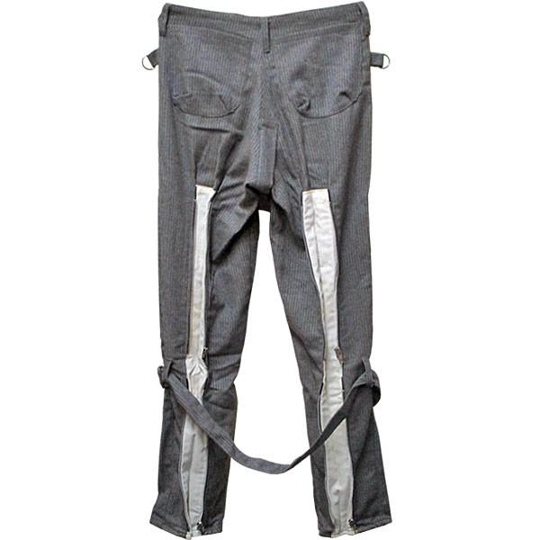 70s BOY（BOY LONDON）VINTAGE Bondage Pants Grey Pins...